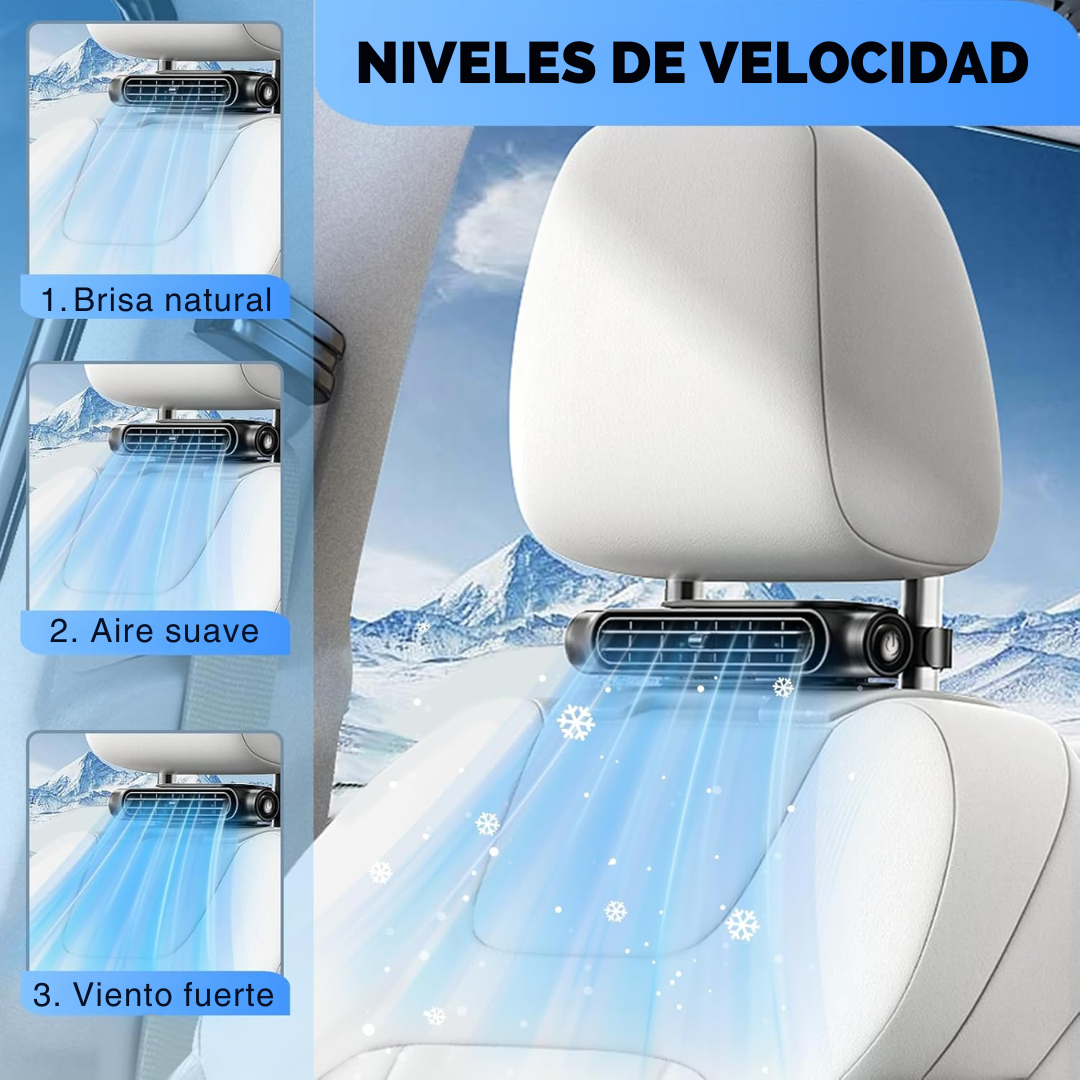 Ventilador cervical para coche
